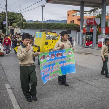 Con caminata finalizan actividades en conmemoración del Día contra el Trabajo Infantil