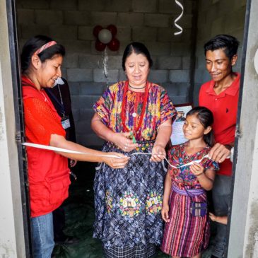 Construcción de casa beneficia a pacientes con tuberculosis en aldea Suacité