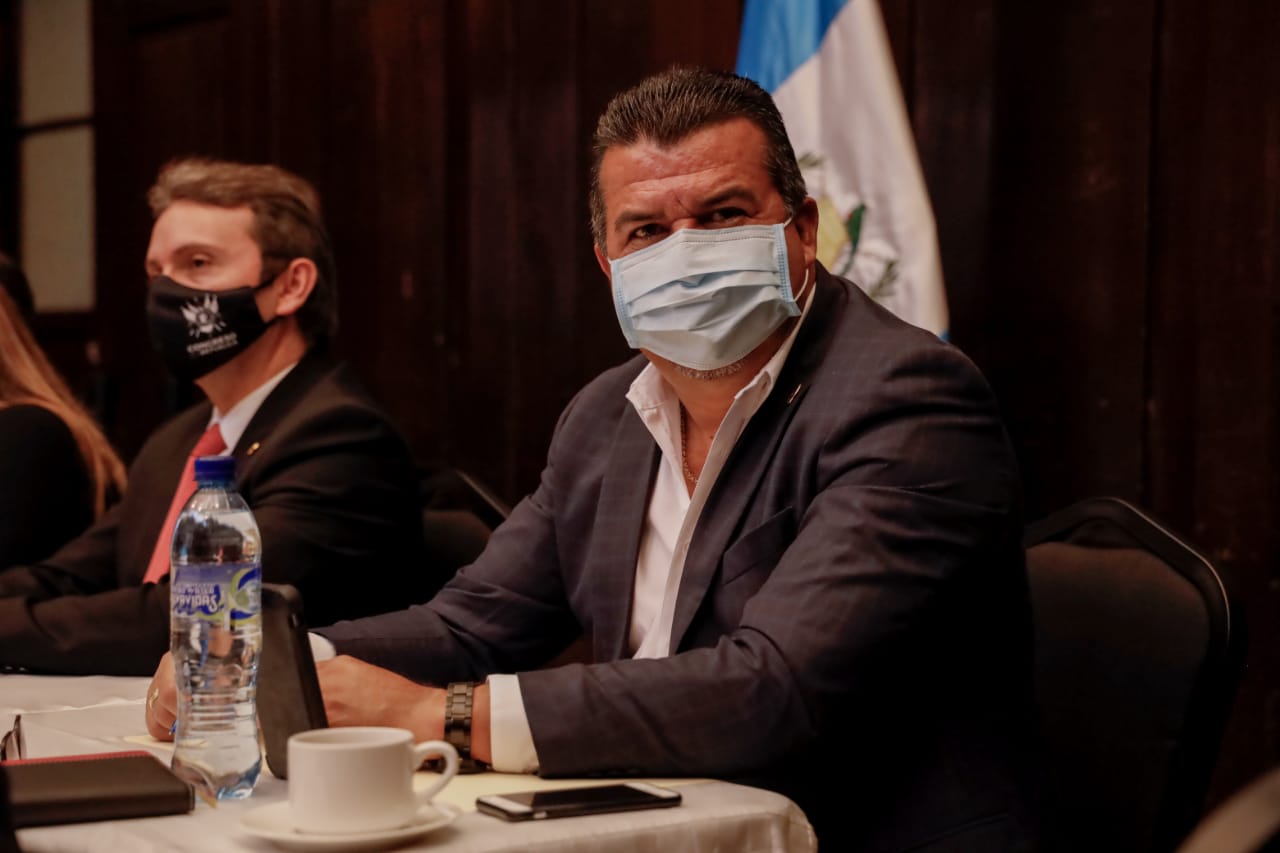 Semana de trabajo del Alcalde Pellecer en diferentes Instituciones de Gobierno.