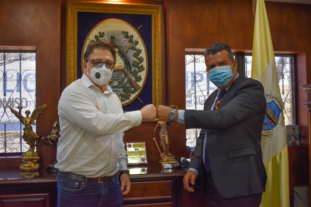 Visita del Director de la UNESCO