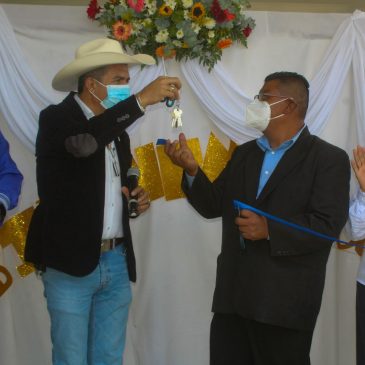 Inauguración Escuela Oficial Rural Mixta «Ascensión» en Aldea Loma Alta