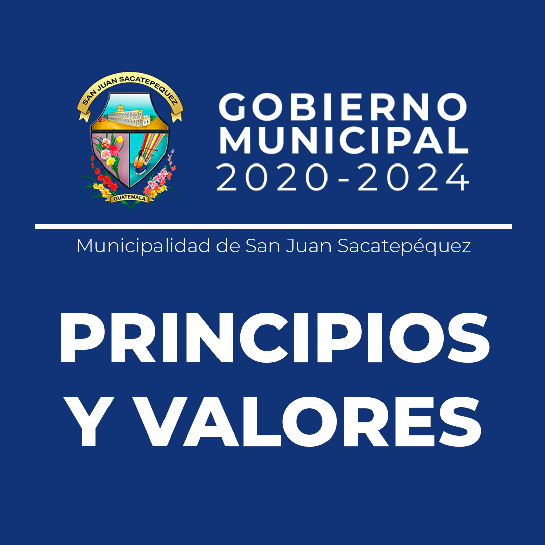 Principios y valores.