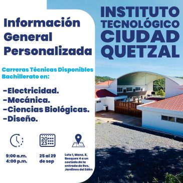 Nuevo Instituto Tecnológico en Ciudad Quetzal