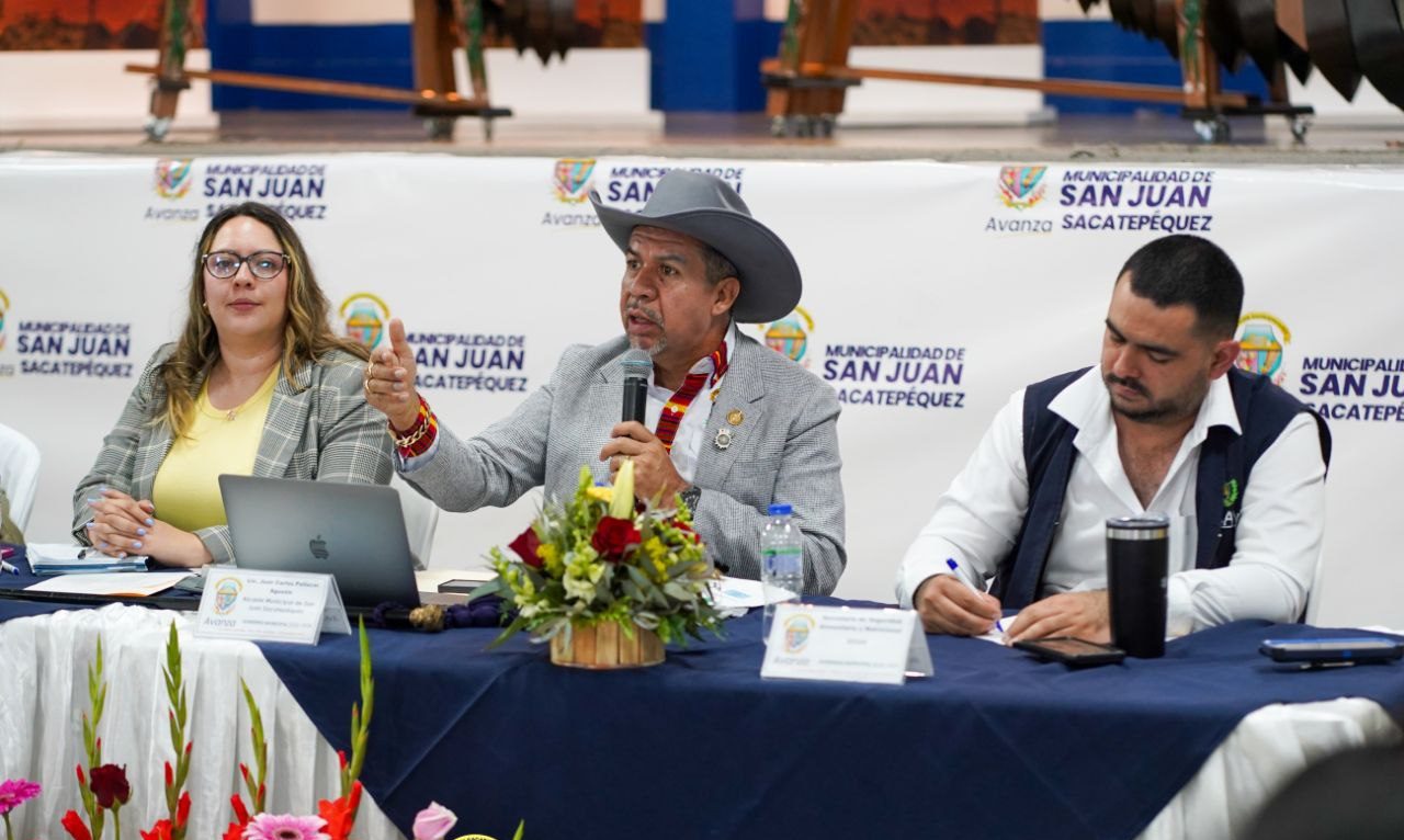 Alcalde Juan Carlos Pellecer, impulsa acciones por la seguridad alimentaria en el Departamento de Guatemala