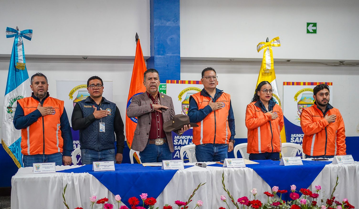 San Juan Sacatepéquez conforma su COMRED para fortalecer la prevención y respuesta ante desastre